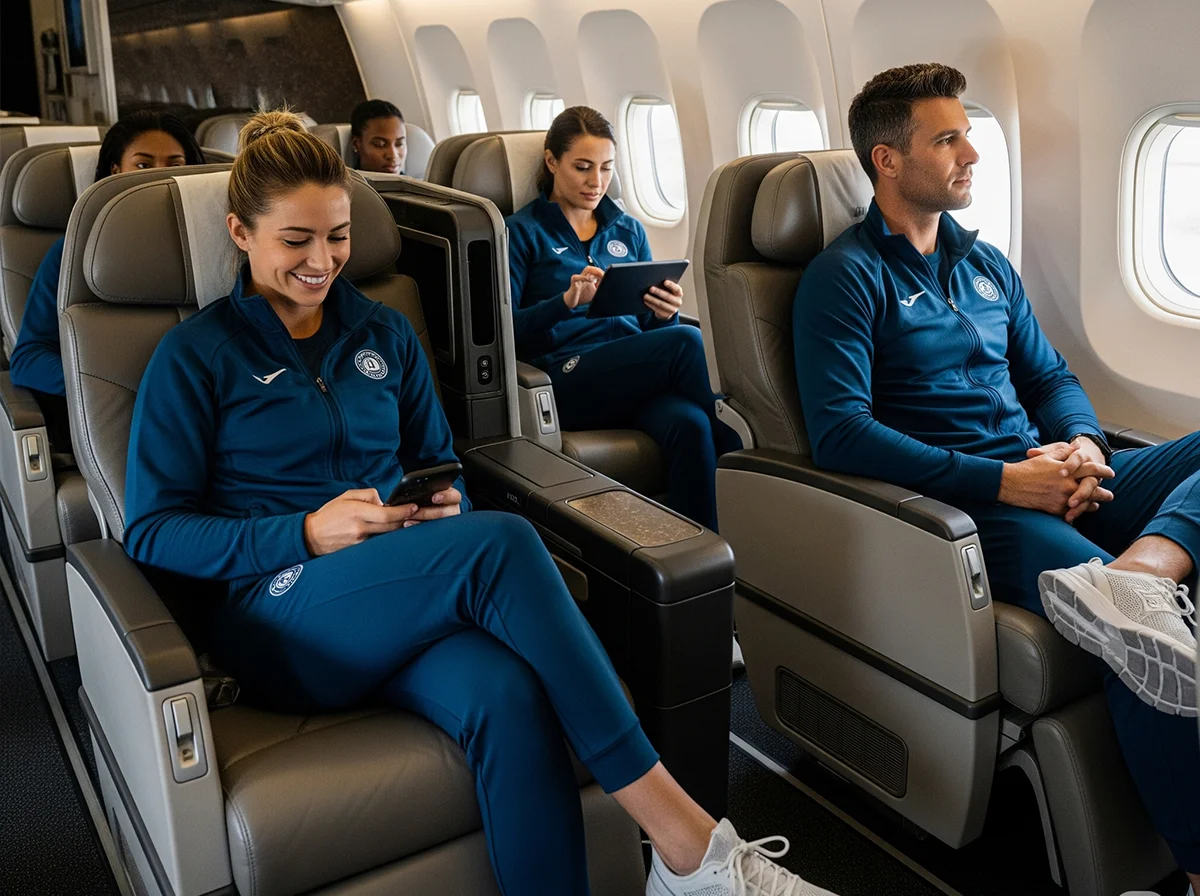 Commercial jet charter for group travel
