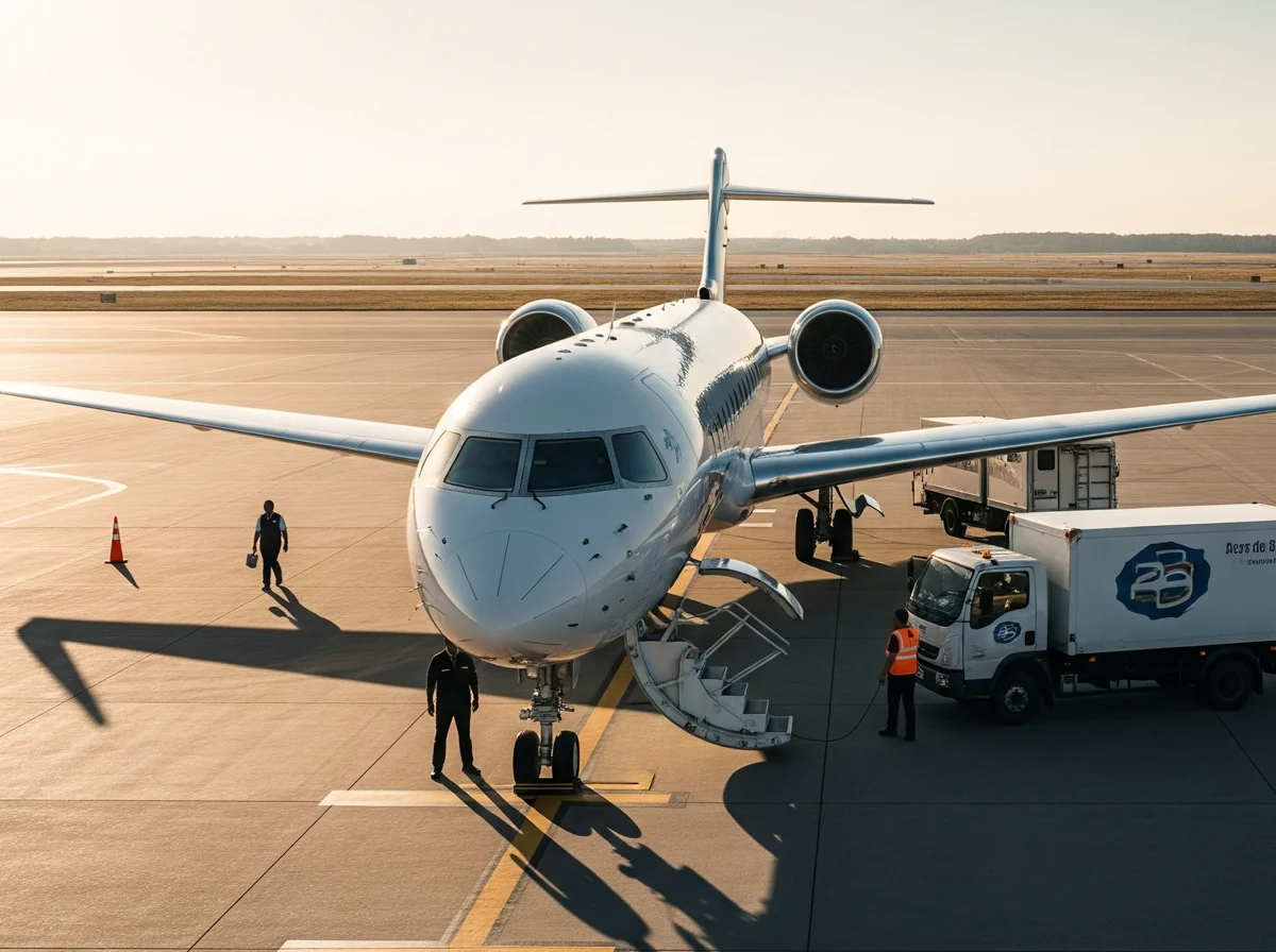 Charter commercial aircraft for large groups