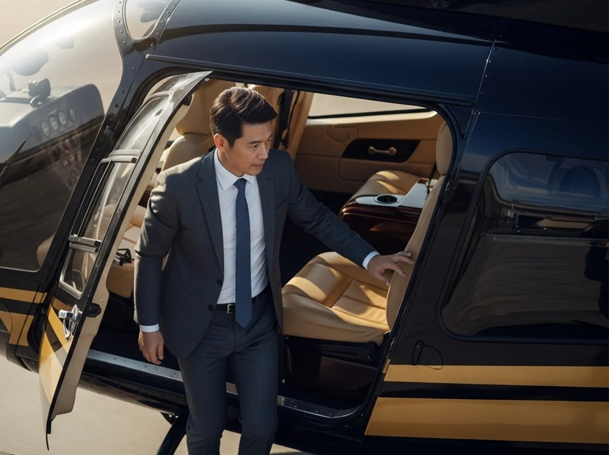 Helicopter charter — city transfer