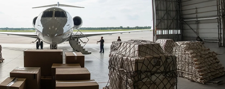 Cargo jet charter service