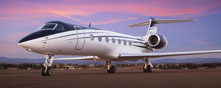 Private jet charter service